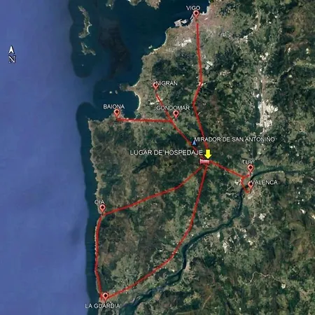 アパート Vivienda De Uso Turistico Casa Porto